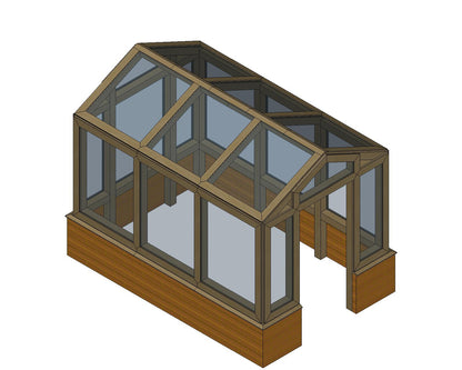 Victorian Green House 2m x 3m